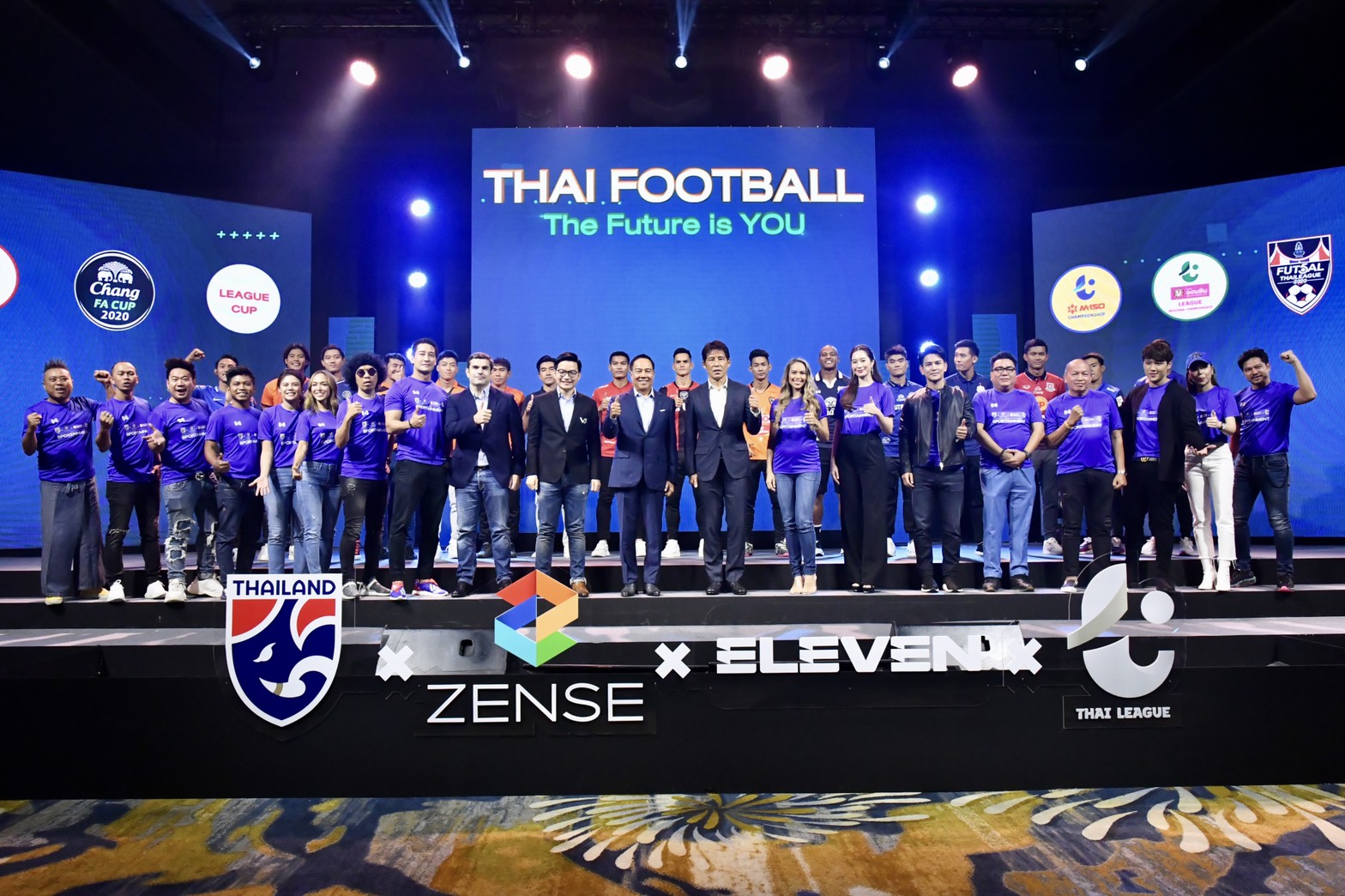 เซ้นส์ จับมือ ELEVEN SPORTS  ถือลิขสิทธิ์ถ่ายทอดฟุตบอล 8 ปี รวมลีกอาชีพ-ทีมชาติไทยทุกชุด พร้อมยิงสดทั่วโลก 2021 - 2028 ประเทศไทย  