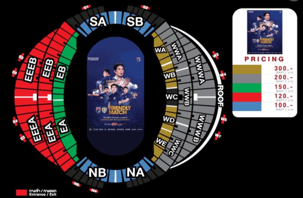 แฟนช้างศึกห้ามพลาด! TTM เตรียมเปิดจำหน่ายบัตรเข้าชมเกมฟัด ไทยลีก ออสตาร์ ประเทศไทย  