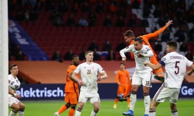 "ฮอลแลนด์"ได้เฮคัดบอลโลกสอยลัตเวีย2-0 ทีมชาติ  