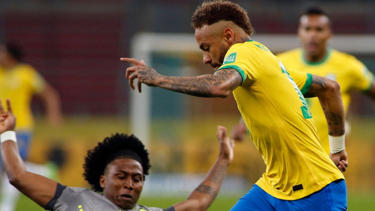 ไฮไลท์ ฟุตบอลโลก รอบคัดเลือก โซนอเมริกาใต้ : บราซิล 2-0 เอกวาดอร์ ทีมชาติ  
