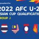 ไทยU23 ร่วมสาย มาเลเซีย, ลาว, มองโกเลีย คัดชิงแชมป์เอเชีย 2022 ประเทศไทย  